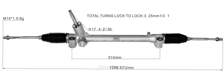 Bildeler mosby - servostyringsstativ jq201-005901 XL4T2617 SUZUKI