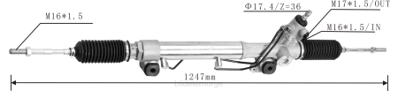 Amerikanske bildeler Norge - servostyringsstativ 44200-60230 44200-60221 XL4T2448 TOYOTA