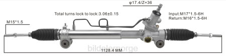 Bildeler Norge - servostyringsstativ 44250-06190 XL4T2495 TOYOTA