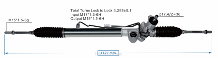 Bildeler førde - servostyringsstativ 44250-35020 44250-04010 XL4T2464 TOYOTA