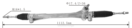 Bildeler førde - servostyringsstativ 45510-42010 45510-42070 45510-42020 XL4T2494 TOYOTA