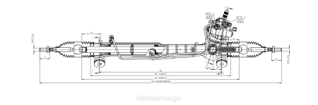 Bildeler lier - servostyringsstativ 44200-50180 XL4T2522 TOYOTA