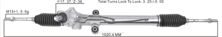Bildeler lier - servostyringsstativ 44250-20581 XL4T2462 TOYOTA