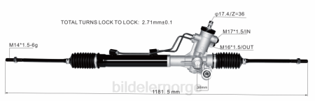 Bildeler lier - servostyringsstativ 44250-42032 XL4T2492 TOYOTA