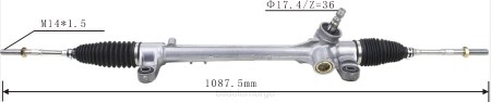 Bildeler mosby - servostyringsstativ 45510-12460 45510-02200 XL4T2477 TOYOTA