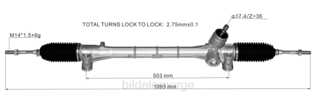 Bildeler stavanger - servostyringsstativ 45510-47060 XL4T2476 TOYOTA