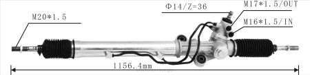 Billige bildeler Norge - servostyringsstativ 44250-60060 XL4T2449 TOYOTA