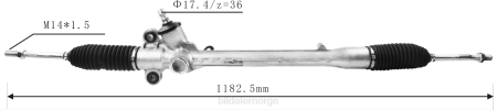 NBF bildeler Norge - servostyringsstativ 45500-bz012 45500-bz022 XL4T2500 TOYOTA