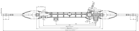 NBF bildeler Norge - servostyringsstativ 45510-68010 XL4T2480 TOYOTA
