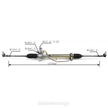 Bildeler lier - servostyringsstativ 191422055 XL4T1472 VOLKSWAGEN