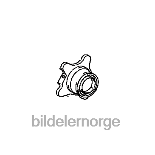 Bildeler førde - 42450-02170 - hjulnav T64T214