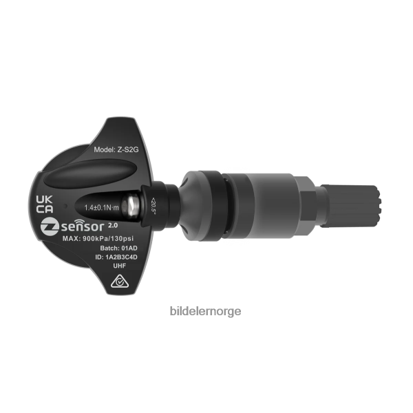 Bildeler lierskogen - holden oe erstatning tpms sensor - oe p/n 95712232, 13598773 frekv 433mhz 40LD441391 metallventilstamme - mørkegrå