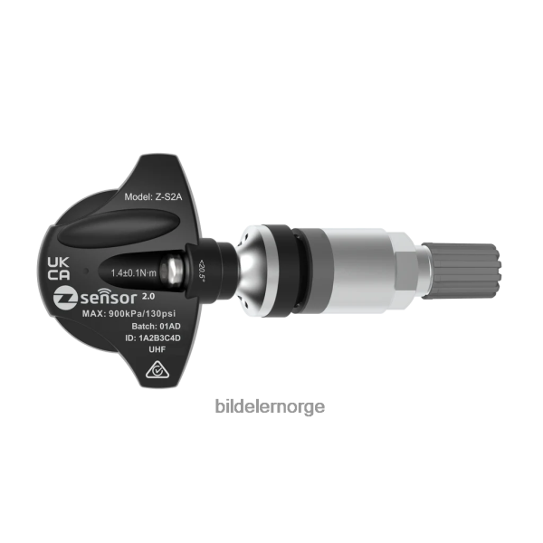Billige bildeler Norge - bentley motorer oe erstatning tpms sensor - oe p/n 4d0907275 frekv 433mhz 40LD441827 metallventilstamme - sølv